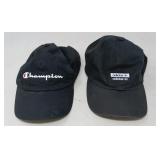 2 BASEBALL STYLE CAPS ADIDAS & CHAMPION