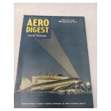VINTAGE AERO DIGEST / MANUFACTURINT ISSUE / 1945