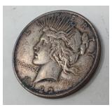 US COIN 1922 PEACE DOLLAR 90% SILVER
