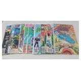 COLLECTIBLE DC COMICBOOKS / 10 ISSUES