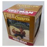 RED MAN  LIMITED EDITION CANISTER / NOS