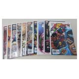 MARVEL COLLECTIBLE COMICBOOKS / 10 ISSUES