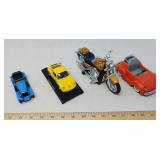 TOY VEHICLES LOT / 4 PCS