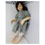 VINTAGE 27' DOLL / WITH ORIGINAL CLOTHING