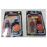 2 STAR WARS COLLECTABLE ACTION FIGURES IN ORIG PKG