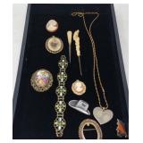 VINTAGE JEWELRY + CARVED BONE? TOOLS