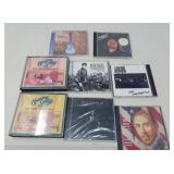 8 MUSIC CD'S