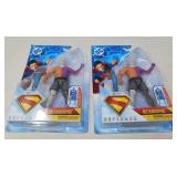 DC / SUPERMAN / METAMORPHO ACTION FIGURES / 2 PCS