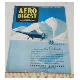 VINTAGE AERO DIGEST / AVIATION PUBLICATION / 1947