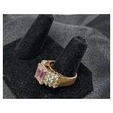 VINTAGE JEWELRY - RING / MARKED 14k GPS - SZ 8.5