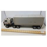 METAL TONKA CHEVRON TRACTOR TRAILER