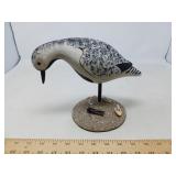 SHOREBIRD - WOOD SEAGULL BEACH SCENE 8 X 9