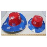 SEQUINS & STARS HATS / 2 PCS