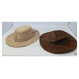 NEW / WESTERN STYLE HATS / 2 PCS