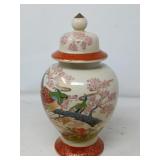 VINTAGE JAPANESE SATSUMA-STYLE GINGER JAR