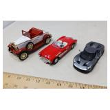 VINTAGE TOY VEHICLES LOT / 3 PCS