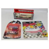 3 NASCAR & MATCHBOX DIE CAST SCALE MODELS ORIG BOX