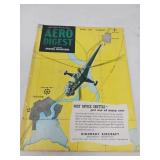 VINTAGE AERO DIGEST MAGAZINE / 1946