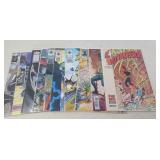 COLLECTIBLE COMICBOOKS LOT / MIXED / 10 ISSUES