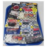 'OFF TO THE RACES'  / MODEL RACE CARS LOT / 8 PCS