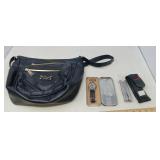 NOS FOSSIL WATCH, DEWARS MULTI-TOOL, PURSE