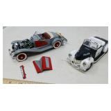 2 DIE-CAST MODEL CARS