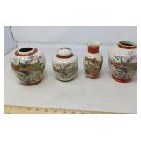 VINTAGE JAPANESE STYLE GINGER JARS