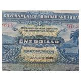 TRINIDAD - TOBAGO CURRNECY / 1939 / $1
