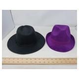FASHIONABLE HATS / 2 PCS / NOS