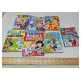 THE ARCHIE LIBRARY / JUMBO COMIC BOOKS  / 7 ISSUES