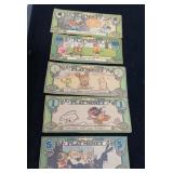 DISNEY LUCKY BUCKS DEPRESSION ERA PLAY MONEY