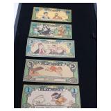 VINTAGE LUCKY BUCKS / PLAY MONEY / 1930'S ERA