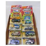 COLLECTIBLE MATCHBOX MINI VEHICLES / 8 PCS