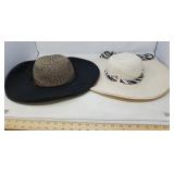 LADIES SUN / GARDEN HATS / NEW / 2 PCS