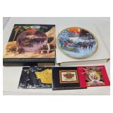 VINTAGE HARLEY DAVIDSON HOLIDAY PLATE 1995 ORIG BX