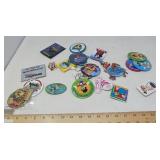 DISNEY PIN BACK BUTTONS & MORE