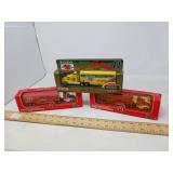 3 RACE CAR TRANSPORT SCALE MODELS ORIG PACKAGE