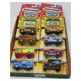 50TH ANNIVERSARY / MATCHBOX CARS / 8 PCS