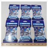 6 DONRUSS NFL BOOSTER PACKS 4 FOOTBALL CARDS EACH