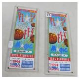 2 ORLANDO MAGIC PLAYOFF TICKETS 1994