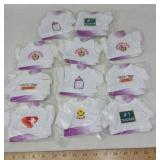 ADORABLE T'S FOR PLUSH TOYS / 12 PCS