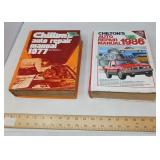 CHILTONS AUTO REPAIR MANUALS 1977, 1986