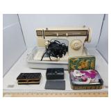 VINTAGE SINGER MERRITT 1802 SEWING MACHINE / PLUS