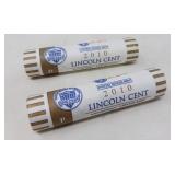 2010 LINCOLN CENT / 2 ROLL P & D