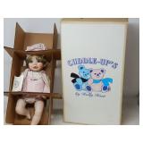 CUDDLE-UPS DOLL BY HOLLY  HUNT, 'DEBBIE'