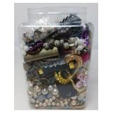 9' JAR OF CRAFT JEWELRY