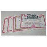 VINTAGE PAN AMERICAN STOCK CERTIFICATES / 7 PCS
