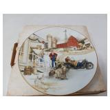 1993 HARLEY DAVIDSON CHRISTMAS PLATE / NOS