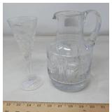 VINTAGE CRYSTAL LOT / 2 PCS