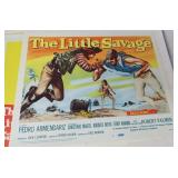 8 LOBBY CARDS? 11 X 14 THE LITTLE SAVAGE 1959